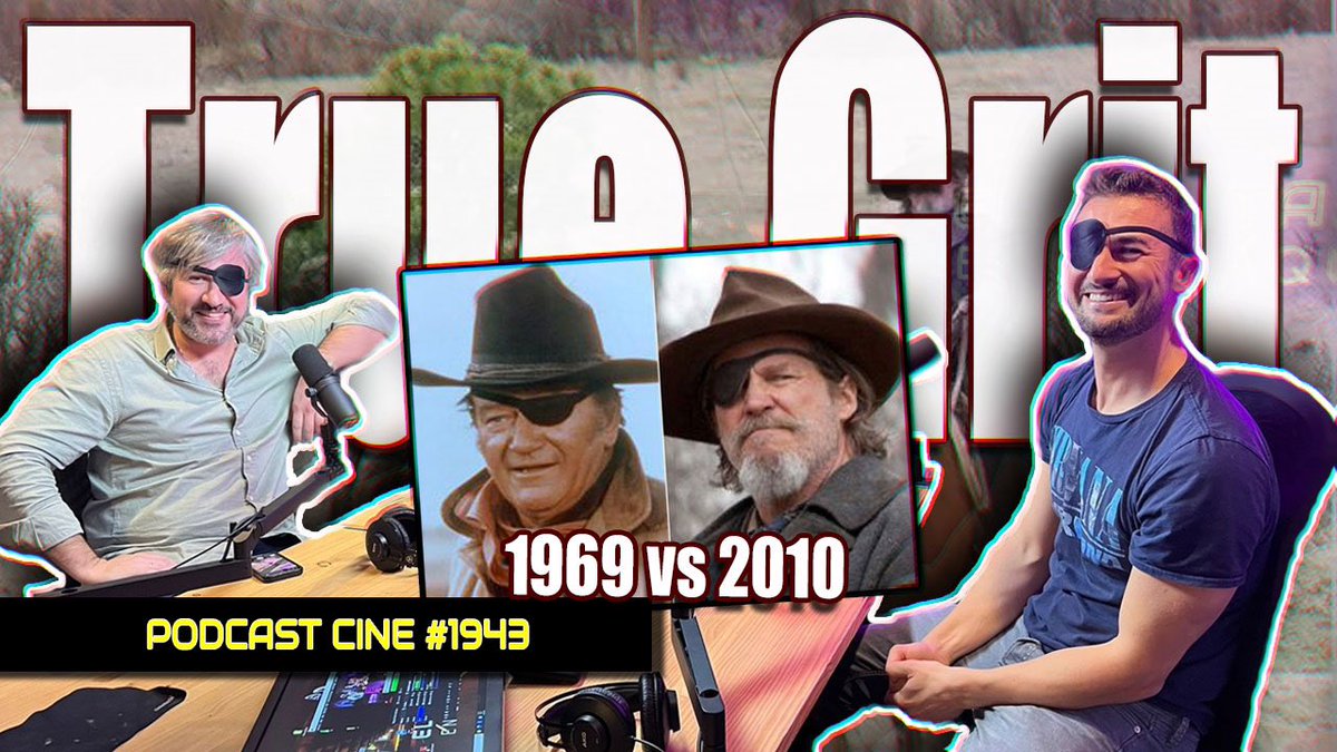 True Grit | 1969 vs 2010 | #Podcast #Cine #194 youtu.be/7BmQzy1lHn8?si… vía <a href="/YouTube/">YouTube</a>