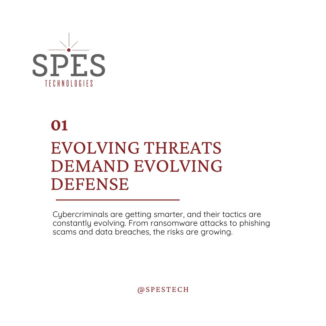 spestech's tweet image. Cyber threats are evolving fast—are you keeping up?
Protecting your business with the latest cybersecurity trends and stay ahead of emerging risks is not a waste, it's an Investment!
#SpesTech #CyberSecurity #DataProtection #BusinessSafety