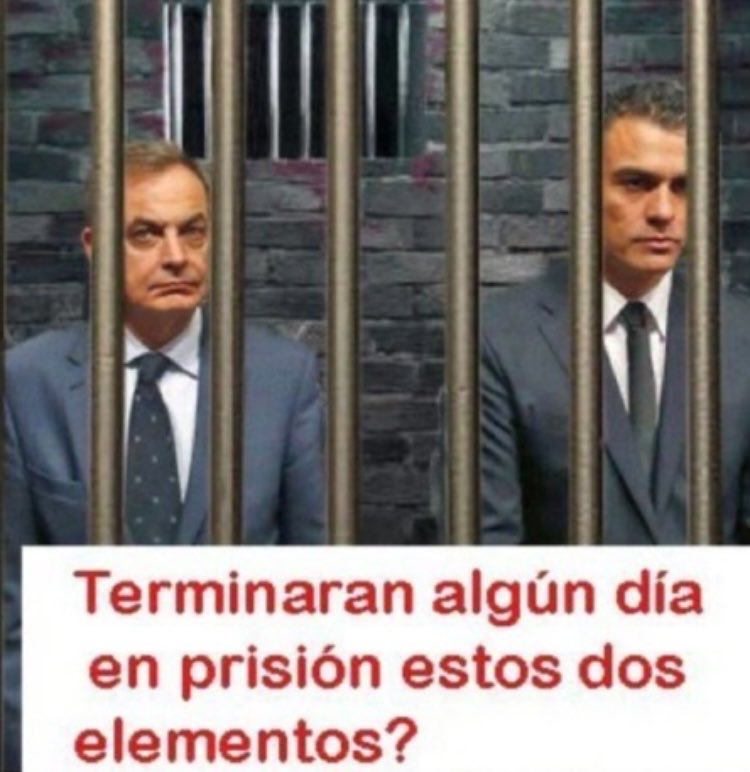 Ojalá haya justicia y terminen en prisión. ¿Qué opináis?