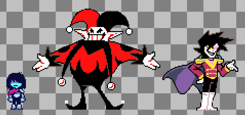 Hectordudeman's tweet photo. deciding to post something here for the sake of it (and because a lot of people Ik are doing it too)

most of these were shown on the 🦋 app...... my deltaswap take

#deltarune #deltaswap https://t.co/yplLASAj4d