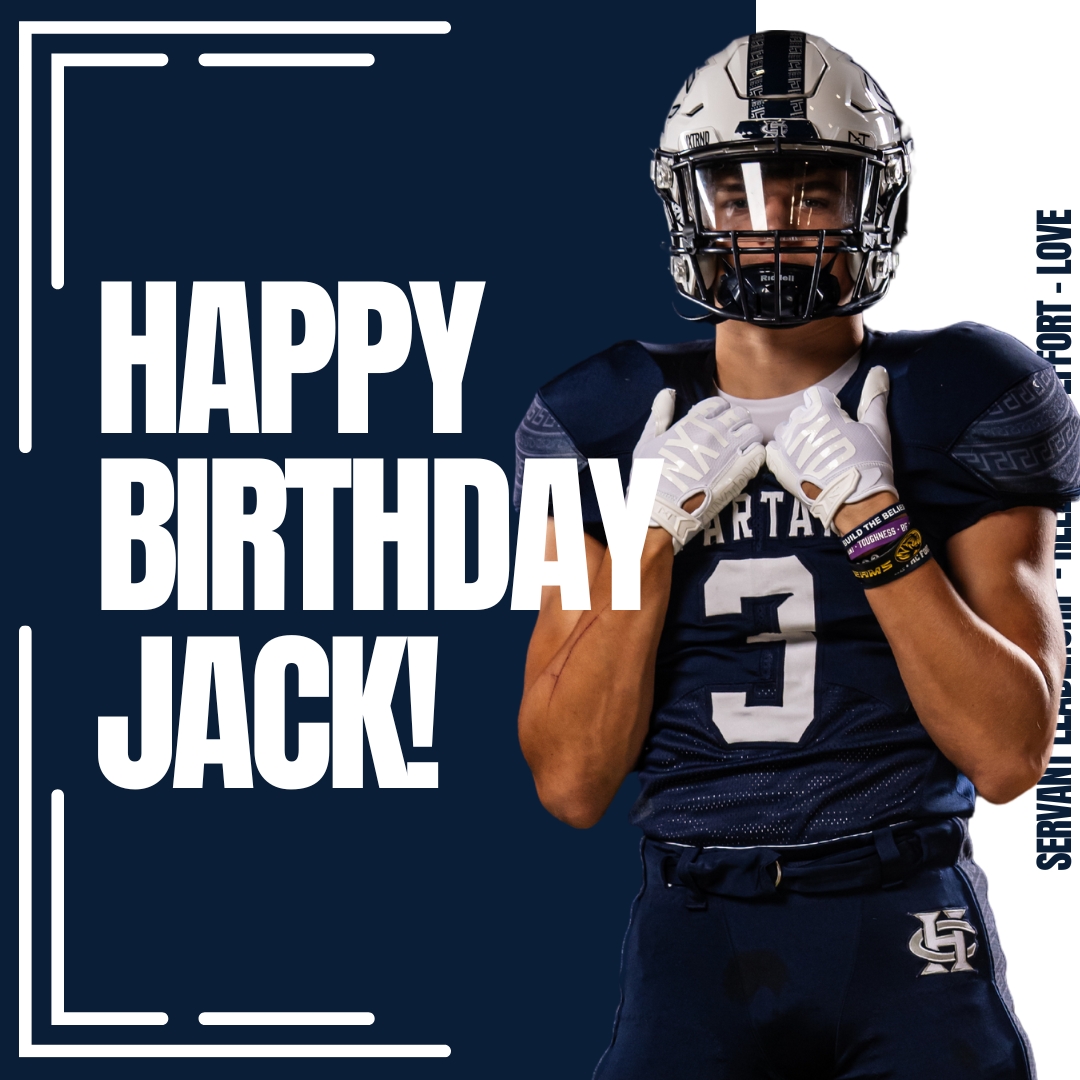 FootballFHC's tweet photo. Happy Birthday, Jack! We love you, stud! #FHCFamily https://t.co/Pu0sCyLi9N