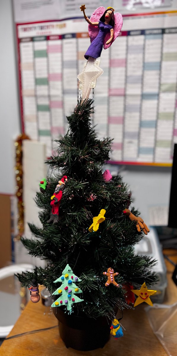 Sometimes you need to stop &amp; breathe. This is the team doing just that and making Christmas decorations for our tree.