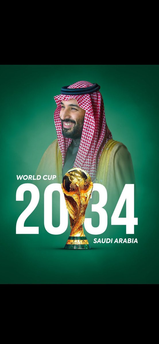 أهلاً بالعالم في المملكة العربية السعودية🇸🇦

#كاس_العالم_2034