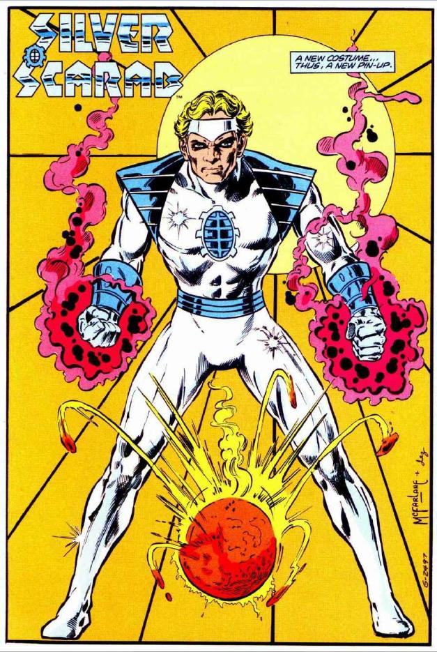 ComicFanBoy2's tweet photo. The Comics Crypt presents the A - Z of obscure #Comicbook characters.
S is for Silver Scarab!
First Appearance: All-Star Squadron #25 (Sept 1983)
Created By: Roy Thomas & Jerry Ordway
Occupation: Hero #dccomics #Comics #ComicsCrypt #1980s #comicbooks #InfinityInc https://t.co/yhqzgILc8G