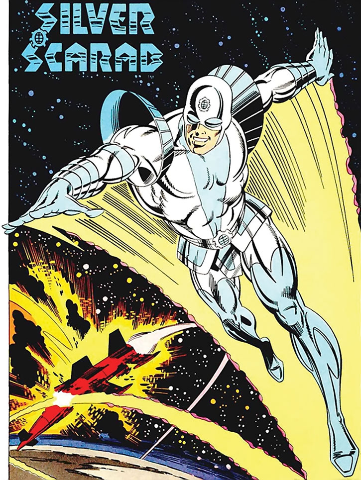 ComicFanBoy2's tweet photo. The Comics Crypt presents the A - Z of obscure #Comicbook characters.
S is for Silver Scarab!
First Appearance: All-Star Squadron #25 (Sept 1983)
Created By: Roy Thomas & Jerry Ordway
Occupation: Hero #dccomics #Comics #ComicsCrypt #1980s #comicbooks #InfinityInc https://t.co/yhqzgILc8G