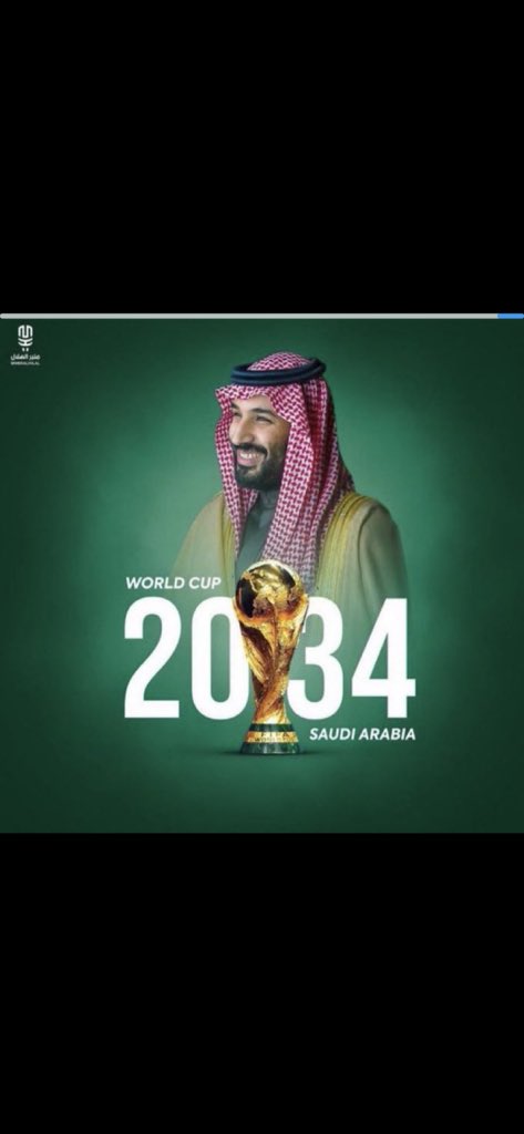fshehan's tweet photo. نتقدم بالتبريكات إلى مقام سيدي #خادم_الحرمين_الشريفين 
وإلى سيدي صاحب السمو الملكي الأمير #محمد_بن_سلمان بمناسبة فوز #المملكة_العربية_السعودية باستضافة #كاس_العالم_2034 م
والى كافة الشعب السعودي ودام عزك ياوطن عاليا https://t.co/G73UgIKXUi
