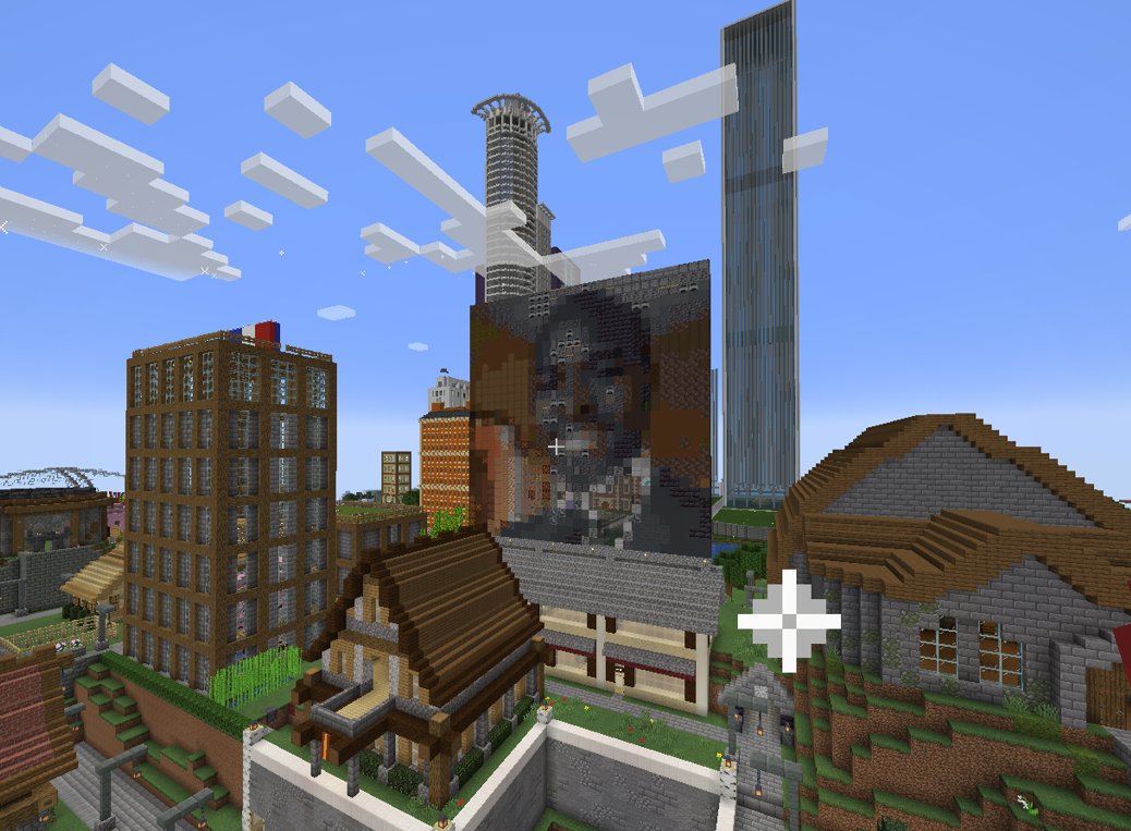 impbronet's tweet photo. It has been an awesome moment at Craftosharvest Online Server.
Be not deceived... Rev Ham Ola indeed has a Minecraft server! Join us for weekly church service in Minecraft community with Reverend Ham Ola. #church #build #pridecraft https://t.co/9JFpUR5GvC