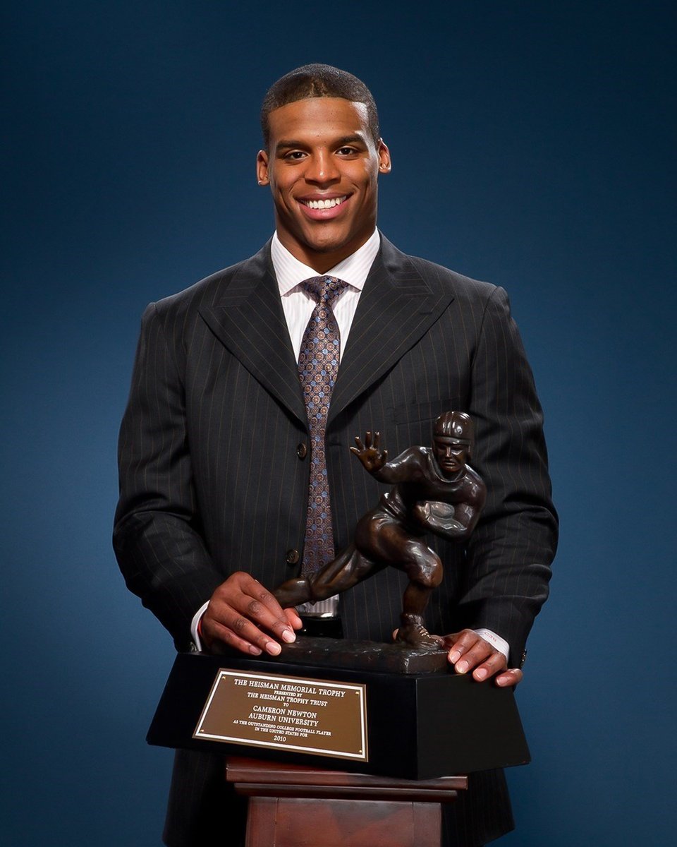 Happy <a href="/CameronNewton/">Cam Newton</a> Heisman Day to those who celebrate 🏆

#WarEagle🦅