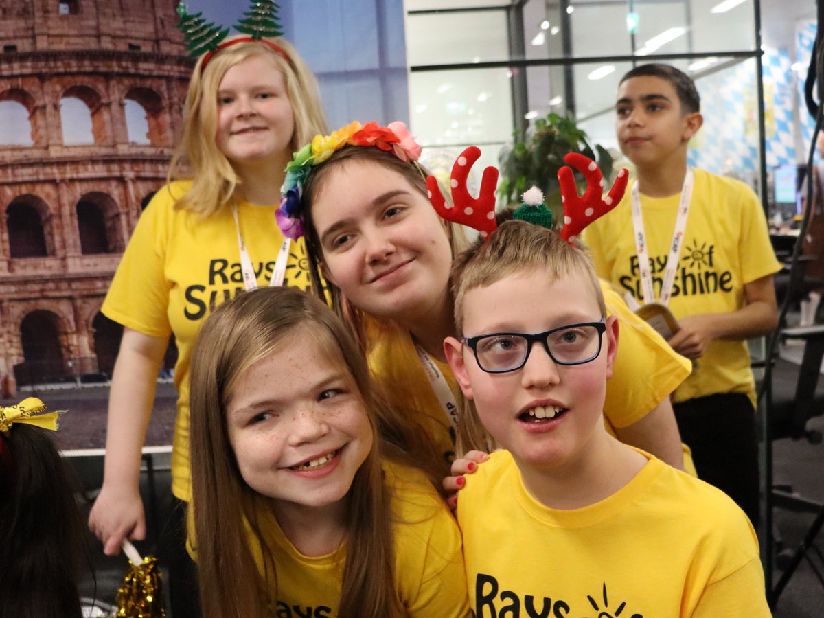 RaysofSunshine's tweet photo. We're so grateful to have been part of @ICAPCharityDay today, raising funds to grant wishes to seriously ill children. 

We had our ambassadors @JohnTerry26 and @PixieLott on the trading floor and our Sunshine Choir had a blast singing alongside @Oritse.

Thank you, ICAP 💛 https://t.co/i7Zysefx2A