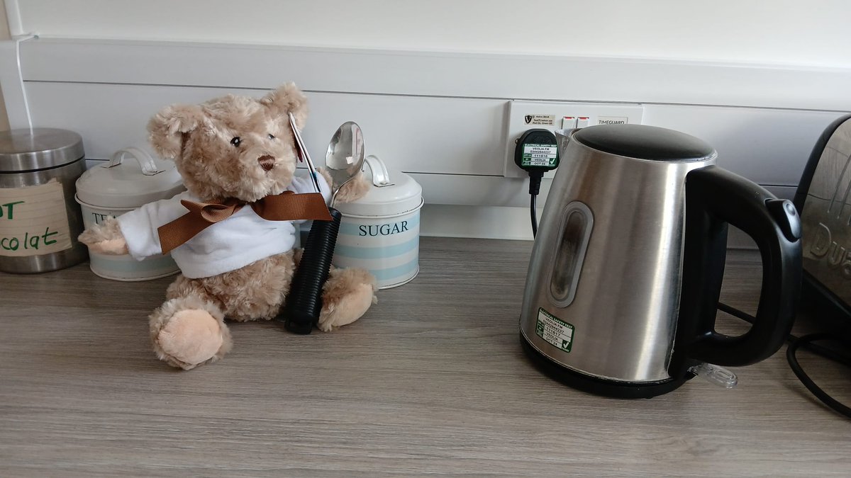 RBH Adult Speech & Language Therapy (@rbh_slt) on Twitter photo #BearOnTheStairs Mendelssohn has been raiding the OT ADL kitchen. Watch out <a href="/rbhtherapyteam/">RBH THERAPY TEAM</a> heāll be making tea and toast overnight if youāre not careful. Letās hope he doesnāt set off the fire alarm š®šØ #BearOnTheStairs Mendelssohn has been raiding the OT ADL kitchen. Watch out <a href="/rbhtherapyteam/">RBH THERAPY TEAM</a> heāll be making tea and toast overnight if youāre not careful. Letās hope he doesnāt set off the fire alarm š®šØ