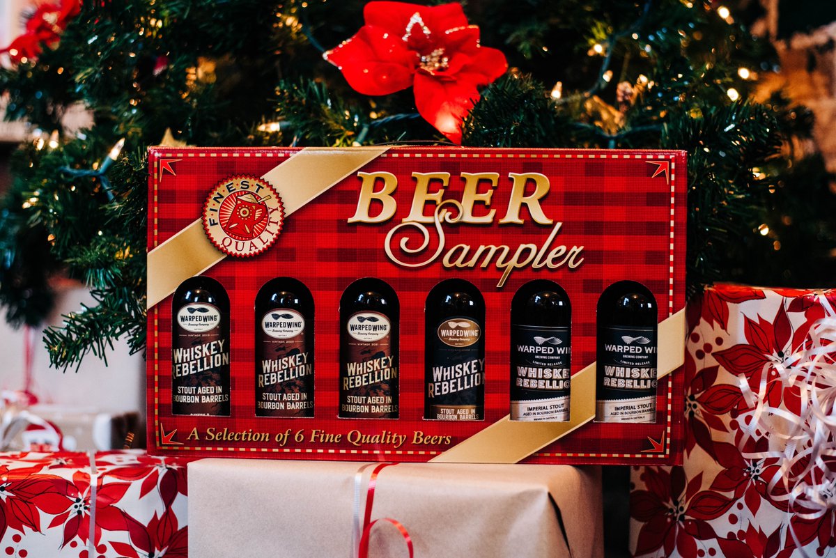 🎁 Last-Minute Gift Alert 🎁

Introducing our #WhiskeyRebellion Holiday Gift Sets - the ultimate treat for the beer lover in your life! Each vertical set features 1 bottle of our #ImperialStout aged in Boubon Barrels from 2019 to 2024.

$60 per set (over $70 value!) #warpedwing