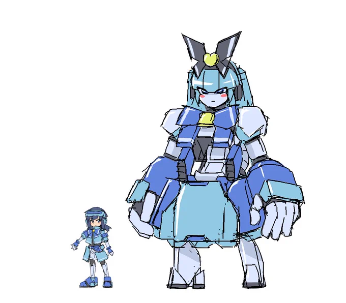 OC以前のオリロボ娘扱う子 