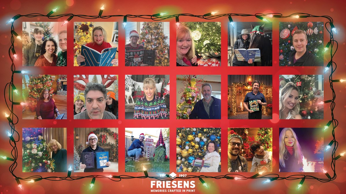 From the Friesens Yearbook Team to you and yours, we wish you Seasons Readings and Happy Holidays!  

#HappyHolidays #FriesensCorporation #SeasonsReadings #FriesensYearbook