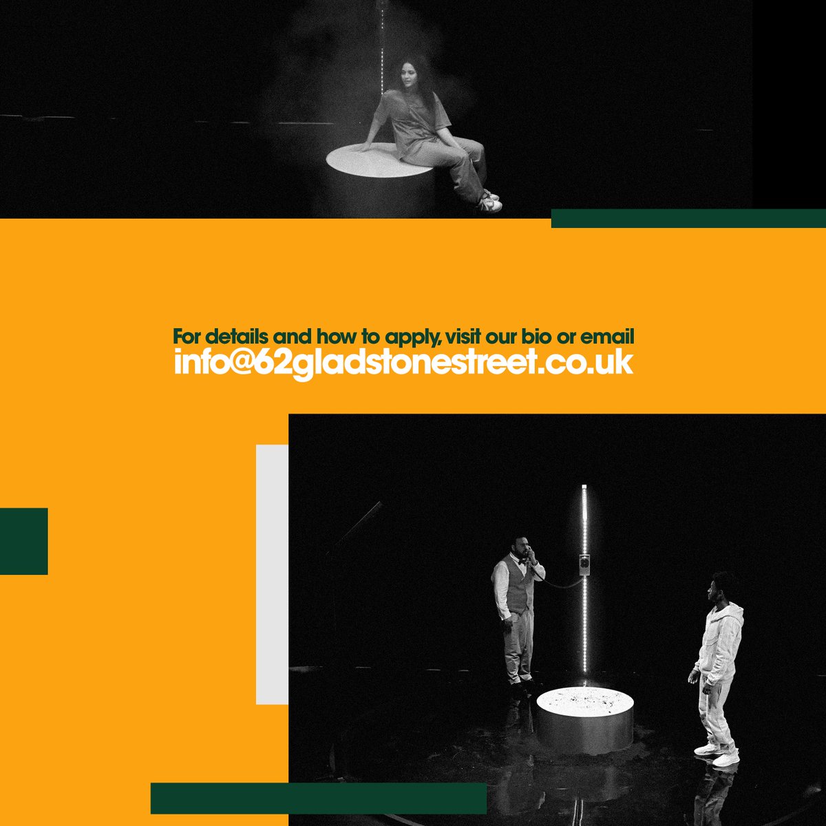 aisha zia (@62gladstonest) on Twitter photo 🎭 WE ARE HIRING! 🎭
62 Gladstone Street is looking for a Freelance Producer!
📍 Remote
💷 Fee: £3,450
🗓 Apply by 27 December 2024
Info: artsjobs.org.uk/jobs/search/54…
<a href="/CounterArts/">Counterpoints Arts</a> <a href="/RefugeeWeek/">Refugee Week 🧡</a> <a href="/ace__london/">Arts Council England, London</a>
<a href="/MetalCultureUK/">Metal</a> <a href="/MetalPeterb/">Metal Peterborough</a> <a href="/PboroMuseum/">Peterborough Museum & Art Gallery</a> <a href="/pborokeytheatre/">Key Theatre</a> <a href="/BenLyonRoss1/">Ben Lyon-Ross</a> 🎭 WE ARE HIRING! 🎭
62 Gladstone Street is looking for a Freelance Producer!
📍 Remote
💷 Fee: £3,450
🗓 Apply by 27 December 2024
Info: artsjobs.org.uk/jobs/search/54…
<a href="/CounterArts/">Counterpoints Arts</a> <a href="/RefugeeWeek/">Refugee Week 🧡</a> <a href="/ace__london/">Arts Council England, London</a>
<a href="/MetalCultureUK/">Metal</a> <a href="/MetalPeterb/">Metal Peterborough</a> <a href="/PboroMuseum/">Peterborough Museum & Art Gallery</a> <a href="/pborokeytheatre/">Key Theatre</a> <a href="/BenLyonRoss1/">Ben Lyon-Ross</a>