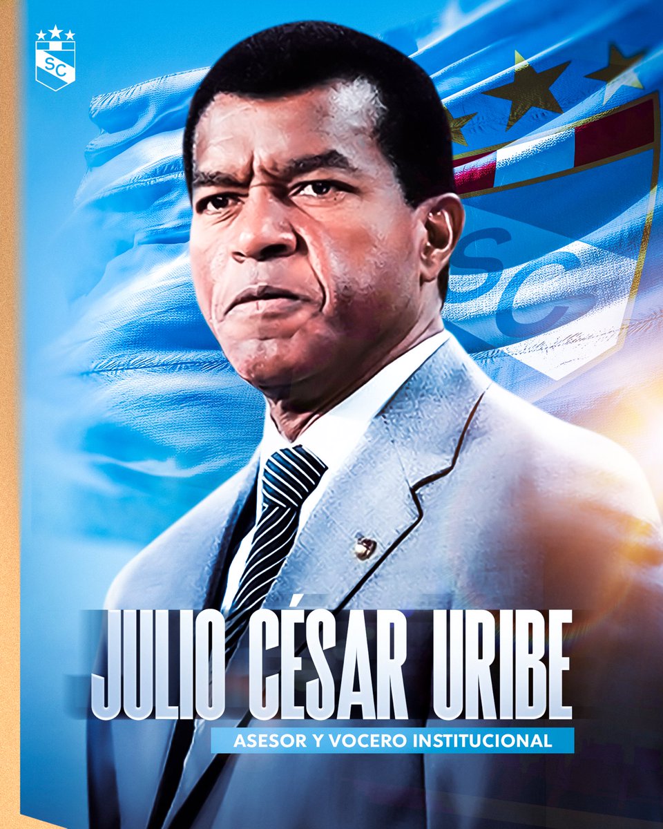 ClubSCristal's tweet photo. ¡𝗕𝗶𝗲𝗻𝘃𝗲𝗻𝗶𝗱𝗼 𝗮 𝗰𝗮𝘀𝗮! 💪

Estamos felices de anunciar que Julio César Uribe, ídolo histórico de nuestro club, será a partir de hoy Asesor y Vocero Institucional del Sporting Cristal.

Un Celeste de corazón regresa a La Florida para aportar con su experiencia.

¡Bienvenido, Julio César! 💎

#FuerzaCristal