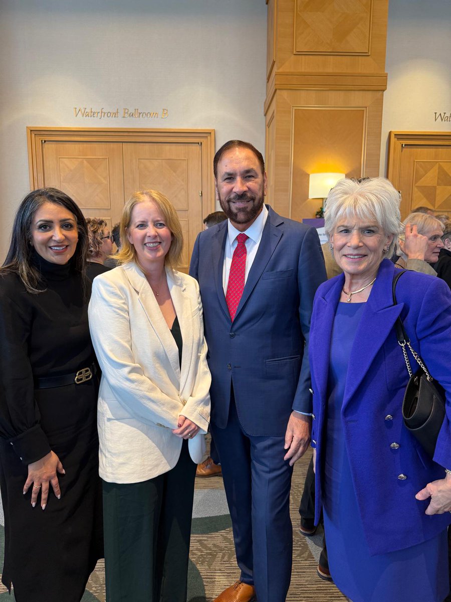 <a href="/BarinderRasode/">Barinder Rasode</a> attended the Premier and Cabinet Luncheon in Vancouver, connecting with inspiring leaders in mining, critical minerals, and business.  📸 Pictured with Sarah Weber, Jagroop Brar, and Elizabeth Model.