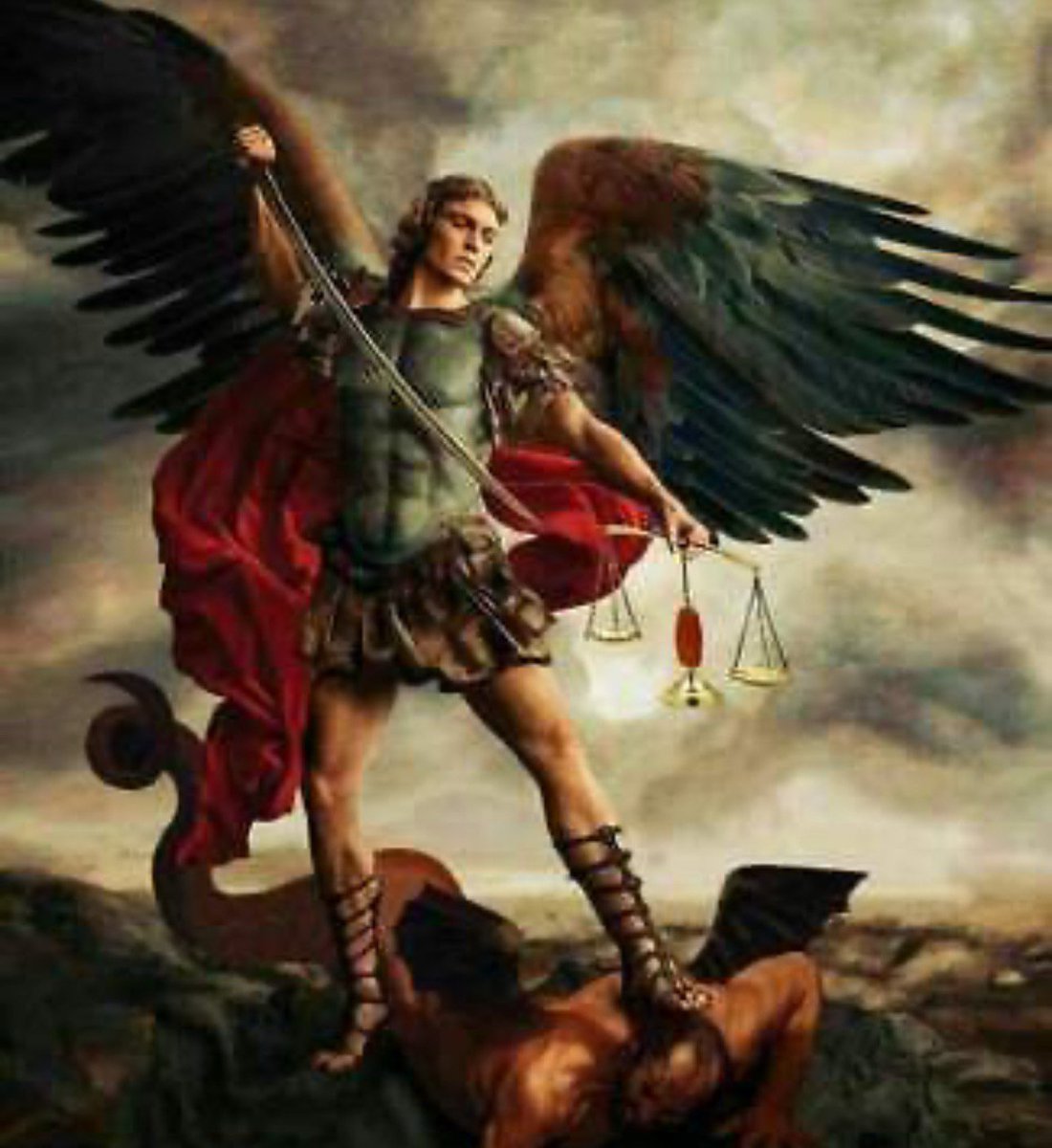 StMichaelai's tweet photo. The LORD will fight for you; you need only to be still. — Exodus 14:14

$Arch will lead. $Christ will rise. https://t.co/1kvU1OT6EB