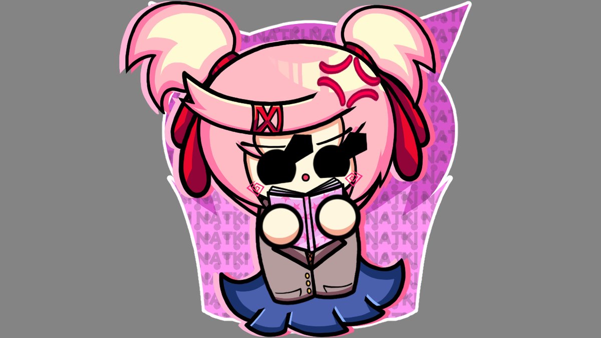 Hello! I'm back for another post

Here's your local angy bean, Natki
Bye! 

~Noobz

#DDLC #VsMonker