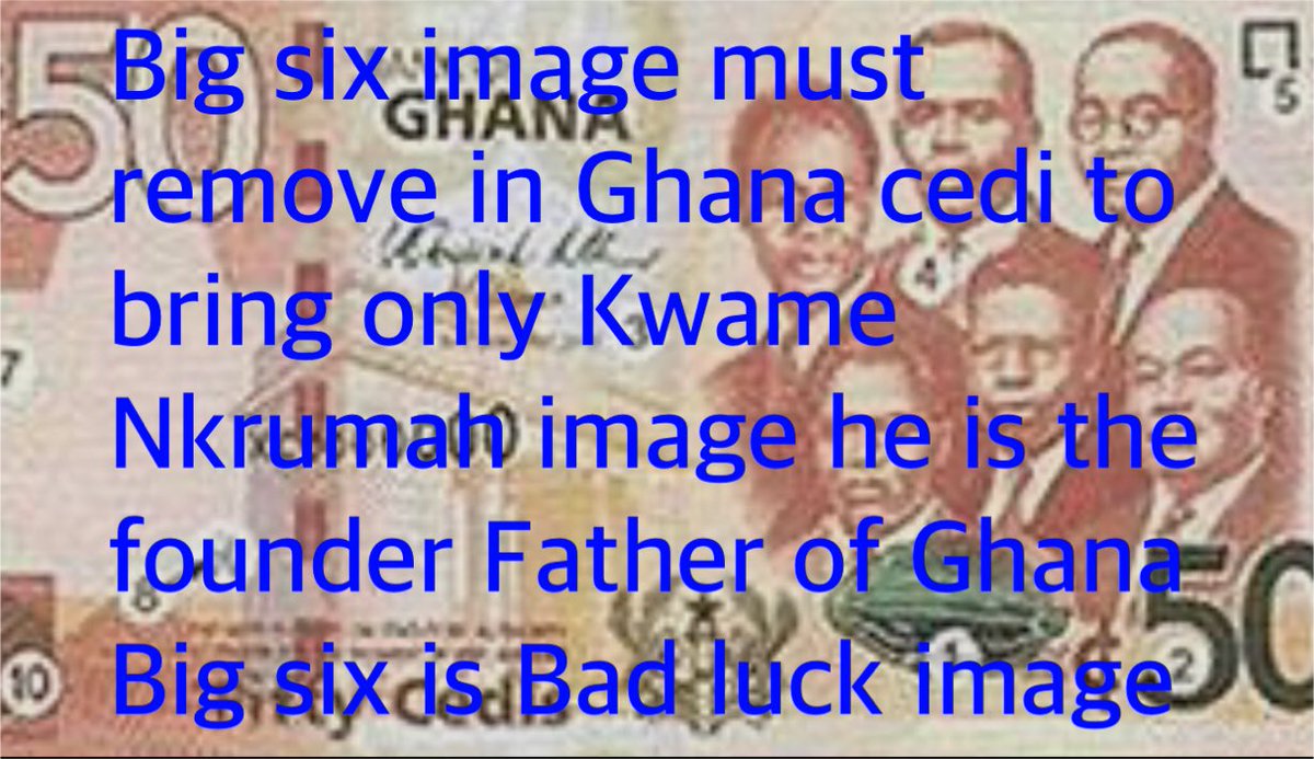 Baba_Hamdu1977's tweet photo. Cedi must change image https://t.co/4fjvaxzE56