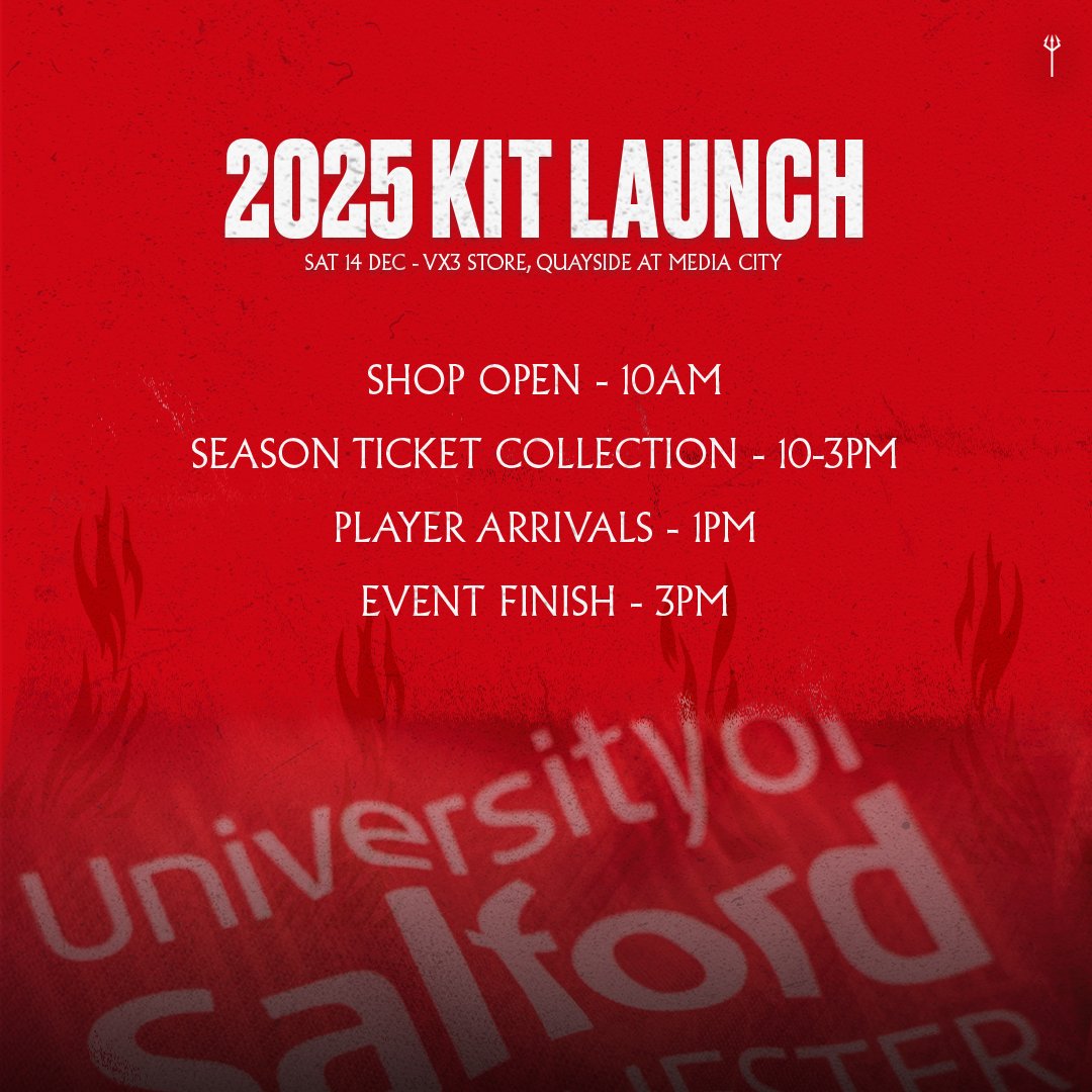 Your state of play this Saturday at our <a href="/VX3apparel/">VX3</a> store on Quayside Media City! 👇