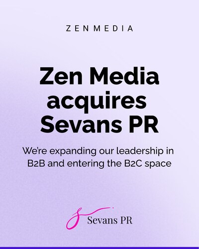 prsarahevans's tweet image. BIG NEWS from Sevans PR -- we were acquired by @WeAreZenMedia and couldn't be happier about it!
After collaborating with @shama and her brilliant team for nearly a decade, stepping into the role of Partner and Head of PR at Zen Media feels like coming home.
Sevans PR has…