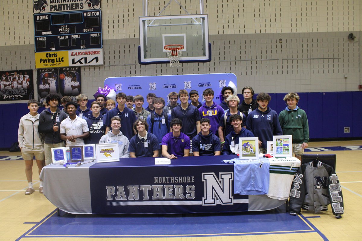 Northshore Panthers Baseball tweet media