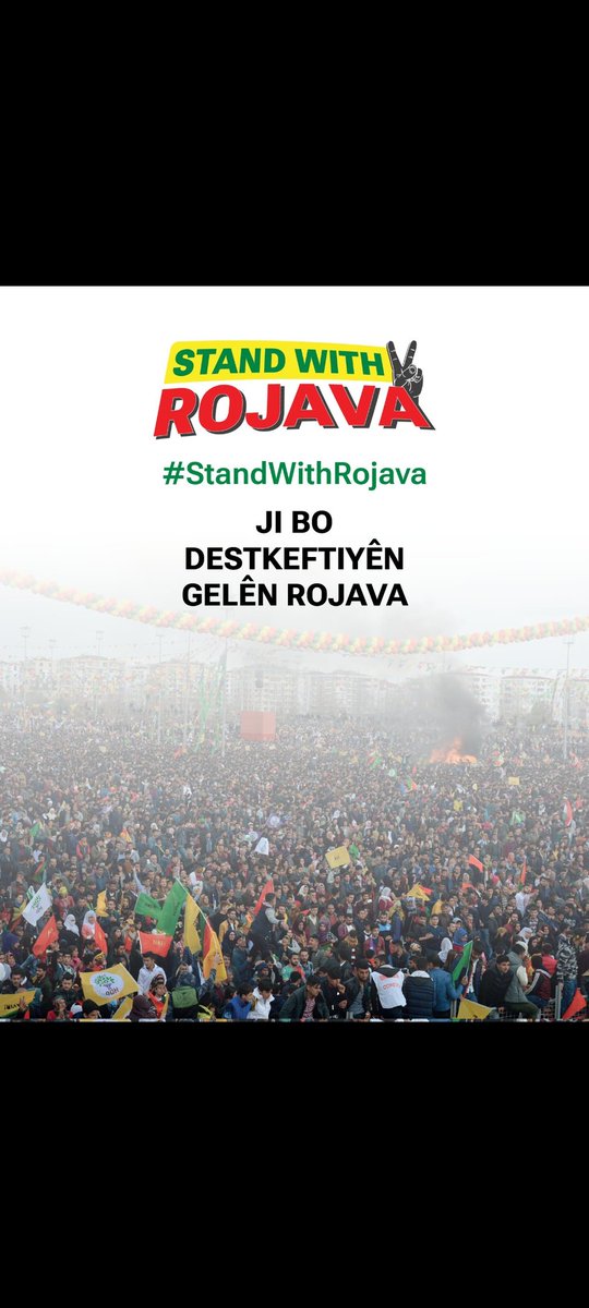 Stand wıth rojava