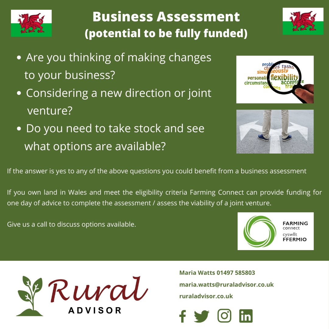 Rural Advisor (@rural_advisor) on Twitter photo 💥 Business Assessment - Potentially fully funded through <a href="/FarmingConnect/">Farming Connect</a> 💥
#makingchanges #newdirection #jointventure 💥 Business Assessment - Potentially fully funded through <a href="/FarmingConnect/">Farming Connect</a> 💥
#makingchanges #newdirection #jointventure
