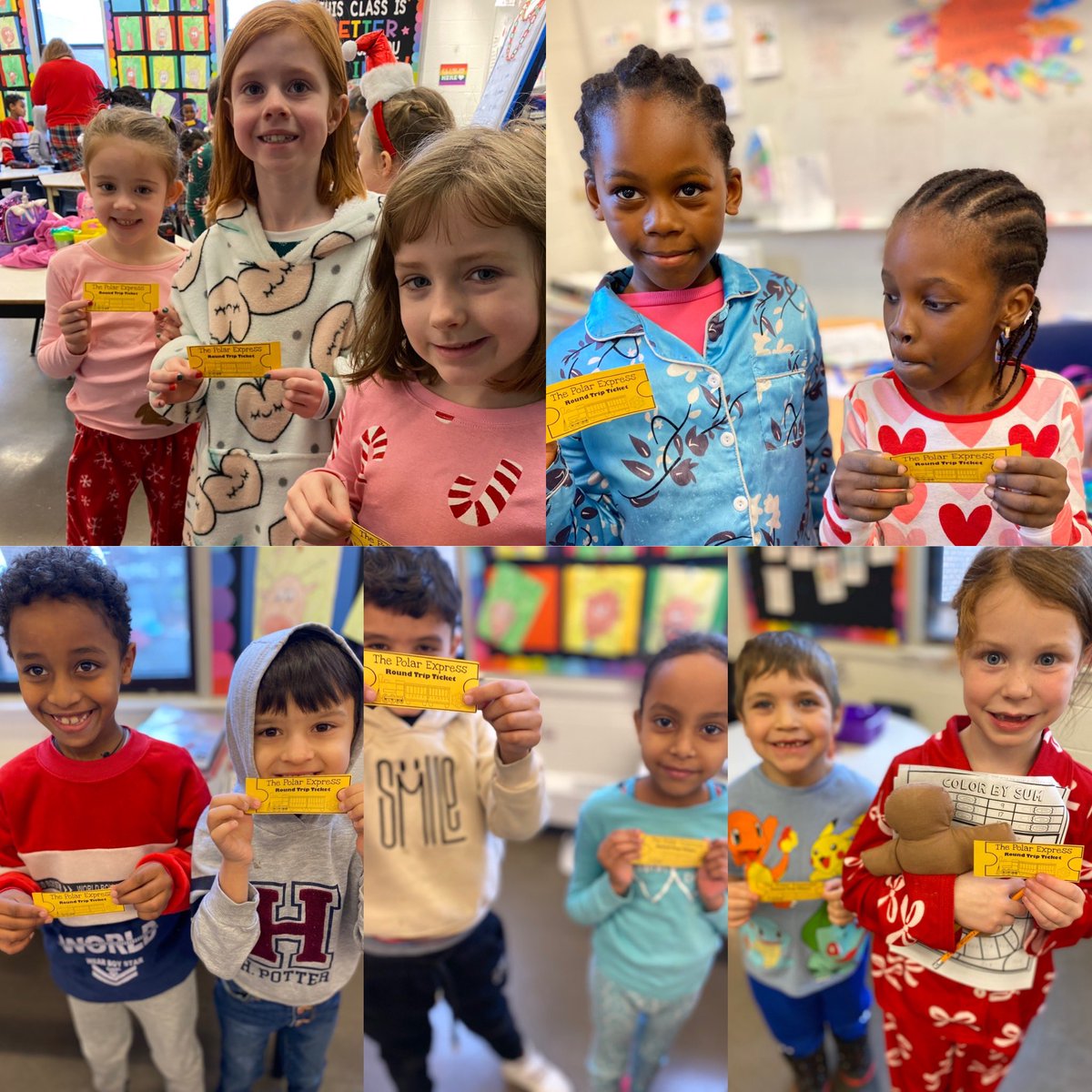 msjcthomas's tweet image. Today is Polar Express Day in Grade 1!! We got our tickets and are on our way!!!! 
@MsYoungsClass3 @RenniesRiver @NLSchoolsCA