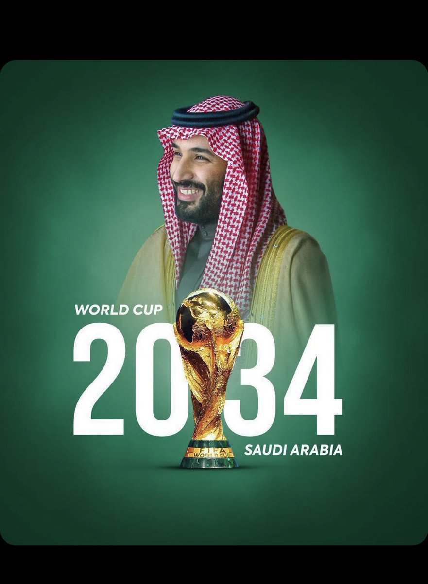 BandM5's tweet photo. مبروك لقيادتنا العظيمة ..
مبروك للشعب العظيم ..
#أهلاً_بالعالم في المملكة العربية #السعودية 🇸🇦

#ترشح_السعودية2034 https://t.co/Et2gAVgp4G