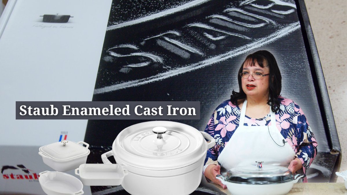 AmyLearnstoCook's tweet image. Staub Enameled Cast Iron | Cocotte, Braiser with Glass Lid + Bakeware 🔥👩‍🍳 For the video, visit Amy Learns to Cook on YouTube! #staud #castiron #dutchoven #cooking #amylearnstocook youtu.be/arNCKXZf55s?si… via @YouTube