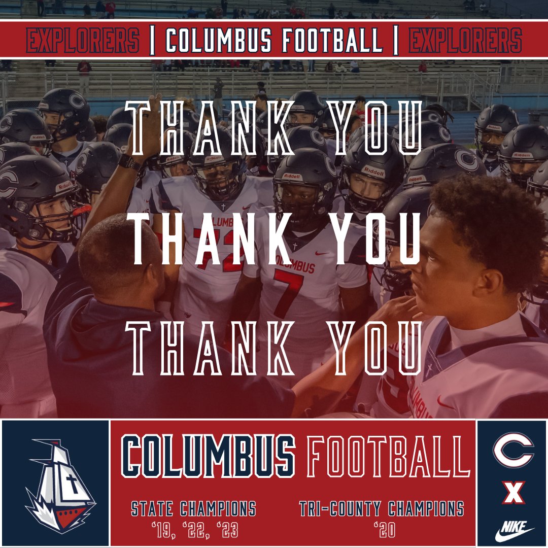 What a journey, Seniors! 🏈💙 4 playoff runs, 2 state titles, &amp; a legacy of grit, brotherhood, and leadership. Once an Explorer, always an Explorer. 💪🏽 #CPRIDE