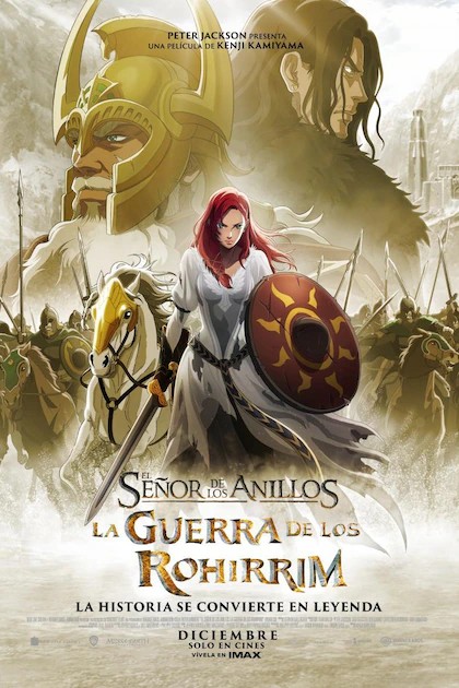 PoeticamenteSV's tweet photo. 📢 || Sin elfos, enanos o hobbits, El señor de los anillos regresa a la gran pantalla con una nueva película japonesa estilo animé que se centra en los guerreros humanos del universo ficticio de J.R.R. Tolkien.

 El señor de los anillos: La guerra de los Rohirrim es una precuela que ocurre casi dos siglos antes de los eventos narrados en las oscarizadas películas de Peter Jackson, que son adaptaciones de los libros de J. R. R. Tolkien.