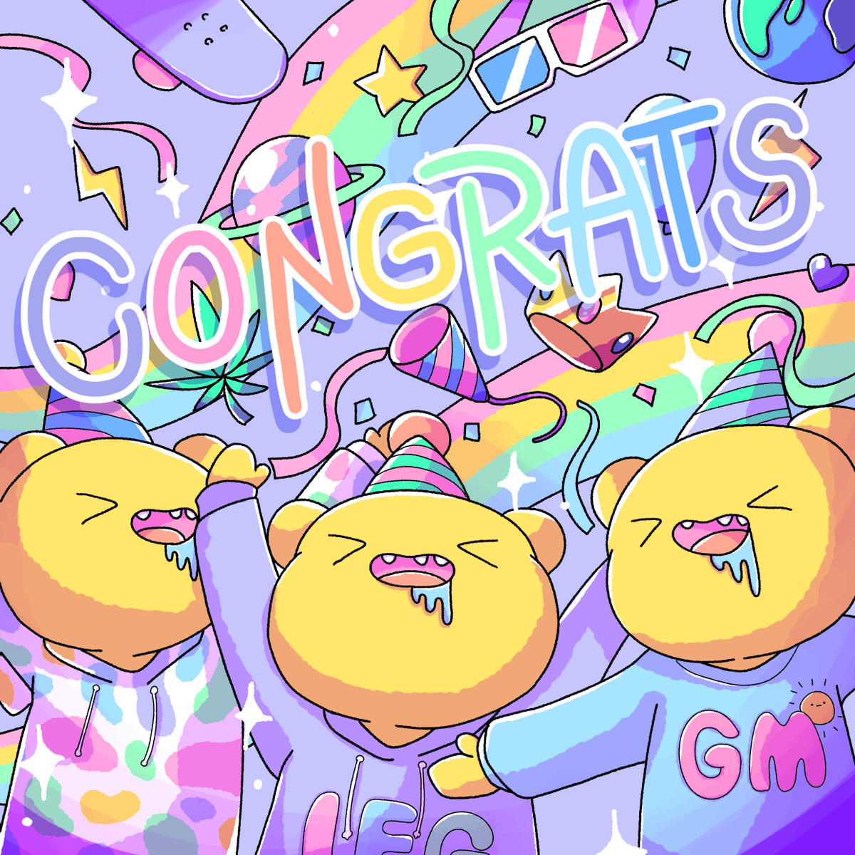 lebonk_nft's tweet image. Happy 3rd Birthday @CrazyBearsNFT!! 🥳🐻🥰 
Much love! 💛

#BeCRAZY #onPolygon