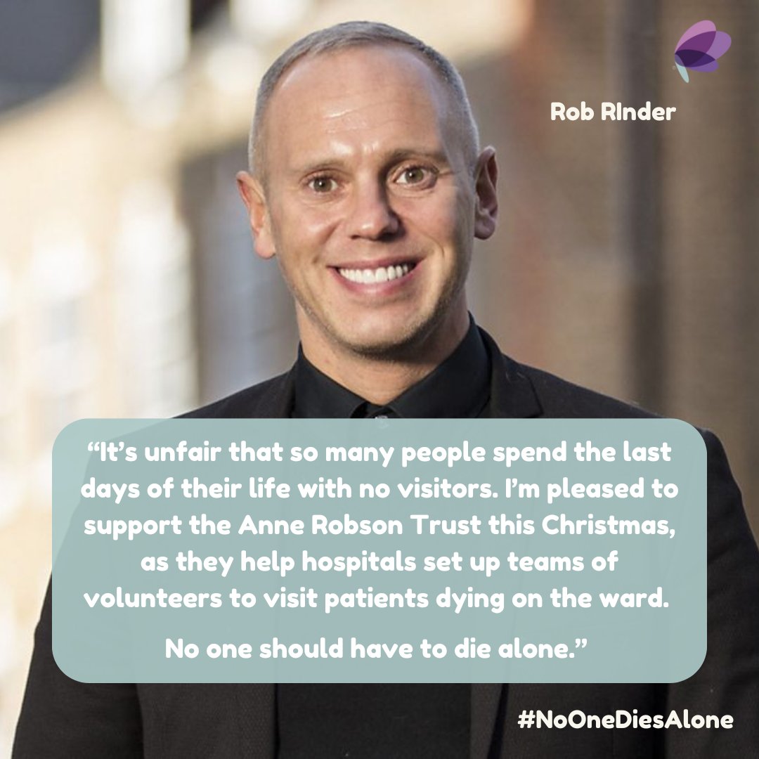 Anne Robson Trust (@annerobsontrust) on Twitter photo We’re honoured to have <a href="/RobbieRinder/">Rob Rinder</a> backing our Christmas Appeal 💜
Whether it’s a donation, a share, or simply spreading the word, you can help bring light and dignity to those who need it most this Christmas.
You can make a donation here - annerobsontrust.org.uk/christmas-camp… We’re honoured to have <a href="/RobbieRinder/">Rob Rinder</a> backing our Christmas Appeal 💜
Whether it’s a donation, a share, or simply spreading the word, you can help bring light and dignity to those who need it most this Christmas.
You can make a donation here - annerobsontrust.org.uk/christmas-camp…