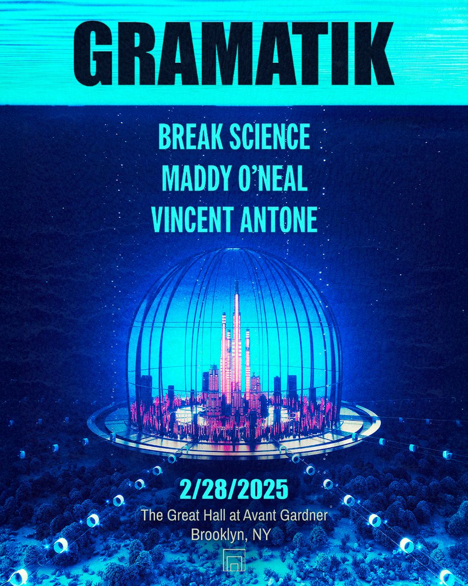NYC fam! I’m returning to The Great Hall @ Avant Gardner on Feb 28! Bringing some very special guests like my old friends <a href="/breakscience/">Break Science</a> along with <a href="/Maddy_ONeal/">Maddy O'Neal</a> &amp; <a href="/VincentAntone1/">Vincent Antone</a>! See you all there! 💥🗽💥