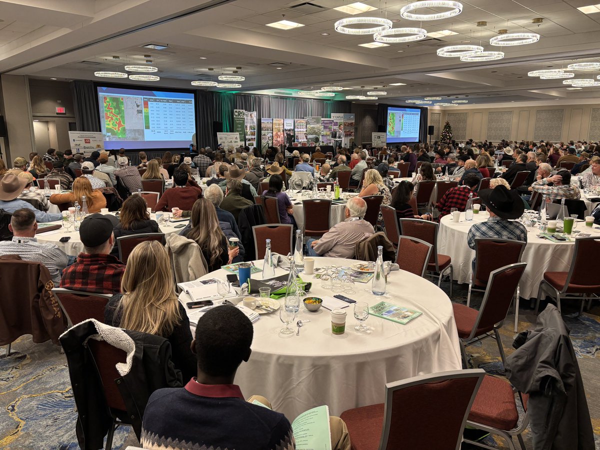 Amber Bell (@realag_amber) on Twitter photo Hanging out at the <a href="/ABSoilGrazing/">Western Canada Conference on Soil Health & Grazing</a> today! One of my favourite grazing and soil events and so close to home! If you’re here, come and say hi!
<a href="/realagriculture/">RealAgriculture</a> #regenerativeagriculture #soilhealth Hanging out at the <a href="/ABSoilGrazing/">Western Canada Conference on Soil Health & Grazing</a> today! One of my favourite grazing and soil events and so close to home! If you’re here, come and say hi!
<a href="/realagriculture/">RealAgriculture</a> #regenerativeagriculture #soilhealth
