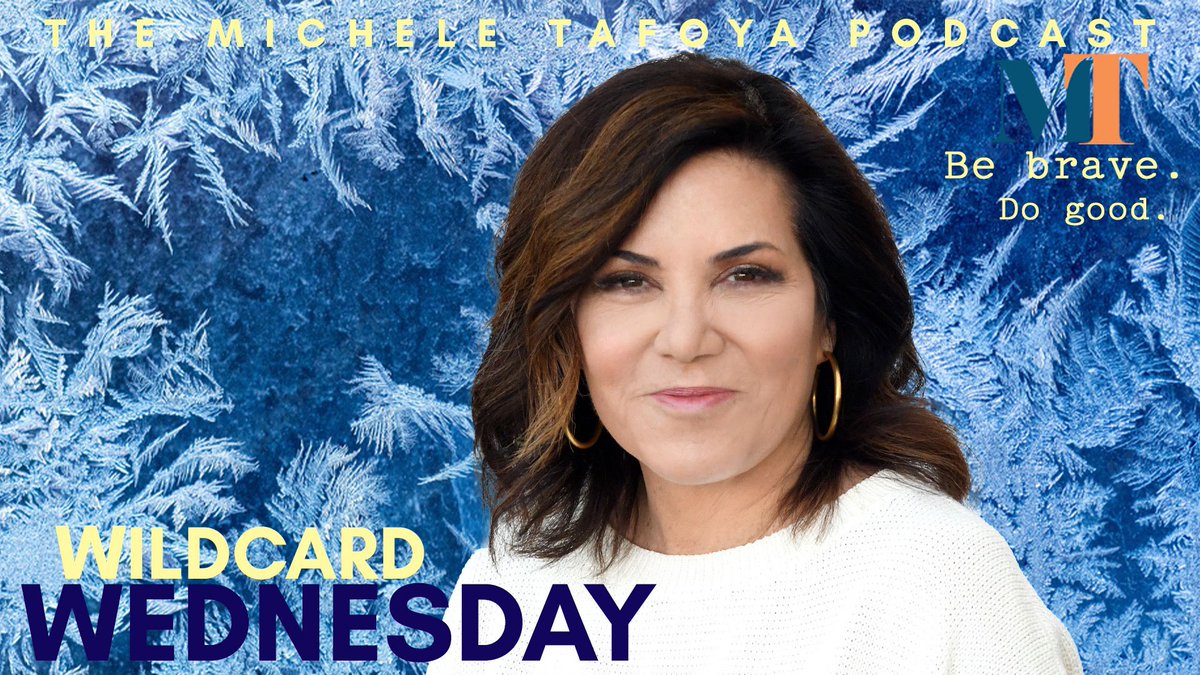 TafoyaPodcast's tweet photo. It’s Wildcard Wednesday on the Michele Tafoya Podcast.
@TaylorLorenz, @realDonaldTrump, and @JoeNBC all make the list.

LISTEN/SUBSCRIBE at https://t.co/Y1D3MqhBxN https://t.co/7GTJuHa6CU