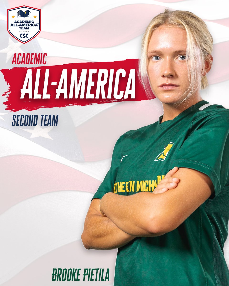 NMU_wsoccer's tweet photo. ACADEMIC ALL-AMERICAN‼️📚

Congratulations, Brooke!  😼

RELEASE 📰 https://t.co/Ra9eIQLmvQ

#NMUwildcats https://t.co/AN5nCK2xzF