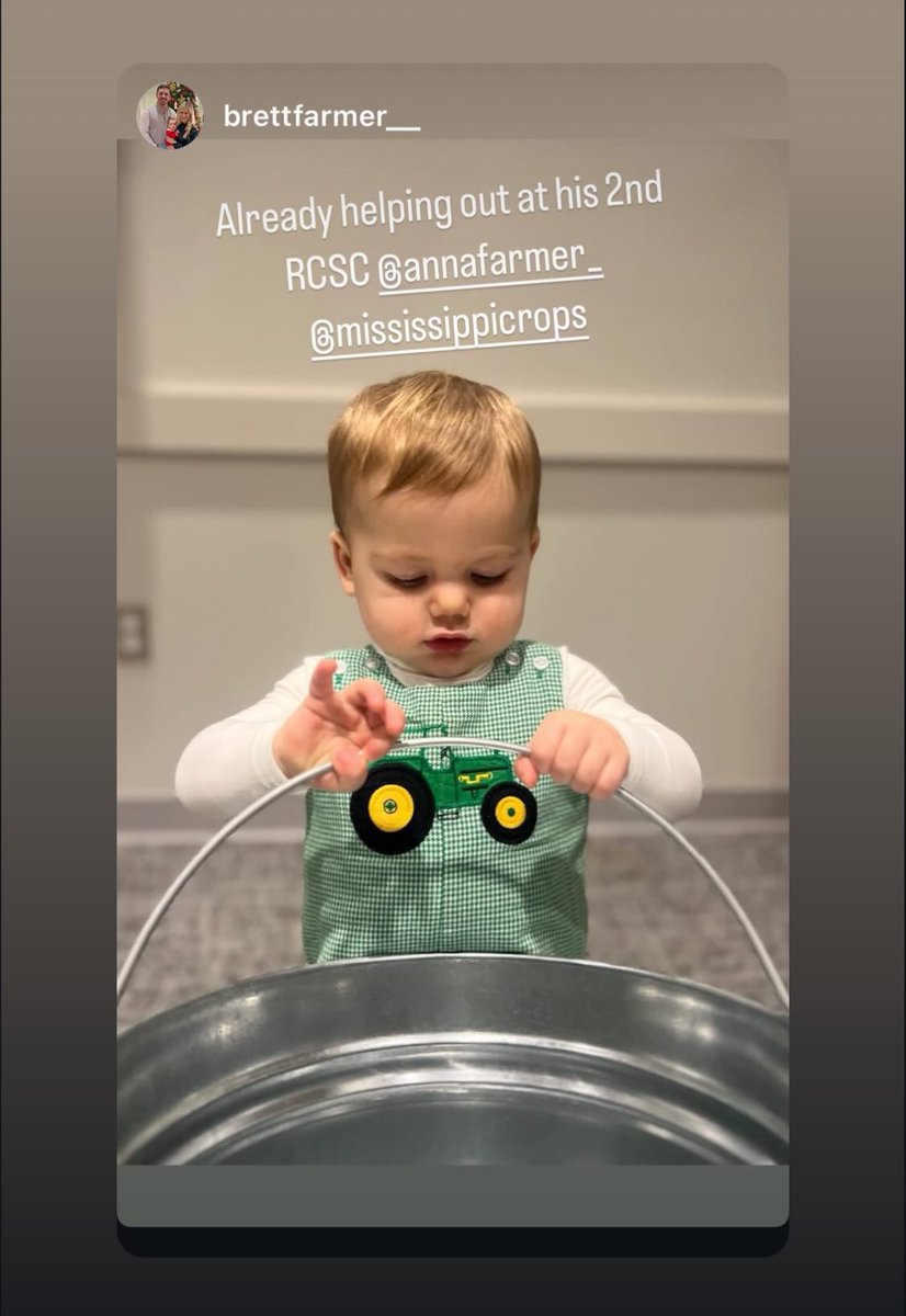 Next generation already helping out at the MSU Row Crop Short Course! #mscrops #MSUext