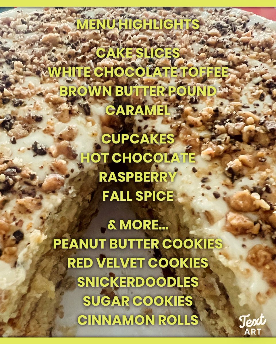 CEG_Bakery's tweet photo. Menu Highlights @CEG_Bakery #maydessertbewithyou #atl #atlanta #atliens #atlbaker #atlfoodie #atlfood #buckheadatlanta #cakesdaily #cupcakesdaily #vegandesserts #sweetslover #dessertlovers #cookies🍪#blackowned #womenownedsmallbusiness #blackownedbusiness https://t.co/iNP6plavTI