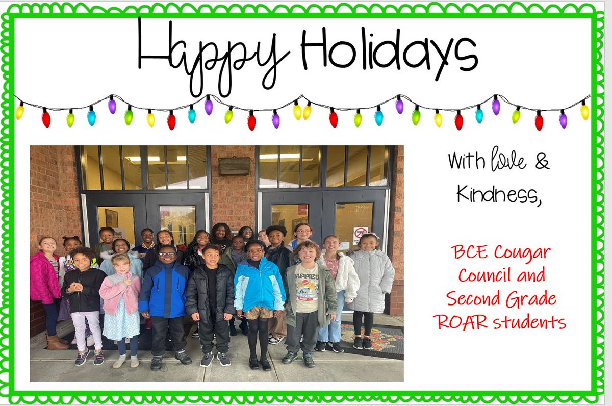 BCE ROARing Cougars (@roaringcougars) on Twitter photo BCE Cougar Council and 2nd grade ROARing cougars would like to thank the community for their help with our annual Harvest Hope Food Drive. We were able to collect over 1,500 cans this year to help those in need.
<a href="/MarianSimmons27/">Marian Simmons</a> <a href="/MEDatBCE/">Bridge Creek Elem</a> <a href="/trobinsonbce/">Taurean Robinson, Ed.D.</a> BCE Cougar Council and 2nd grade ROARing cougars would like to thank the community for their help with our annual Harvest Hope Food Drive. We were able to collect over 1,500 cans this year to help those in need.
<a href="/MarianSimmons27/">Marian Simmons</a> <a href="/MEDatBCE/">Bridge Creek Elem</a> <a href="/trobinsonbce/">Taurean Robinson, Ed.D.</a>