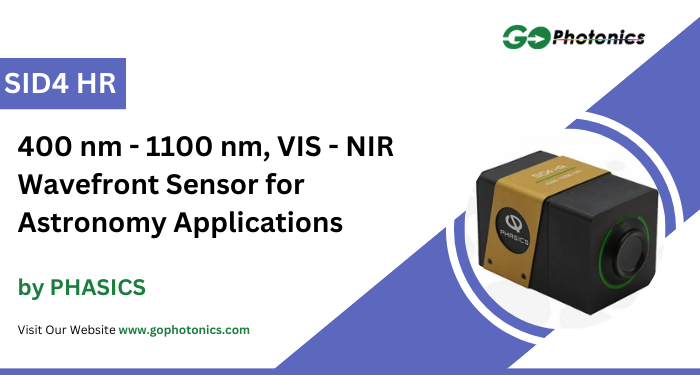 gophotonics's tweet photo. The SID4 HR from PHASICS is a VIS-NIR Wavefront Sensor that operates at a wavelength of 400 nm - 1100 nm.
Click here to Download the Datasheet https://t.co/bk9MAdtPtf
#PHASICS #visible #NIR #wavefront #sensor #phase #astronomy #Featured #Products #photonics #INDUSTRY #Insights https://t.co/TBLJzPVJiX