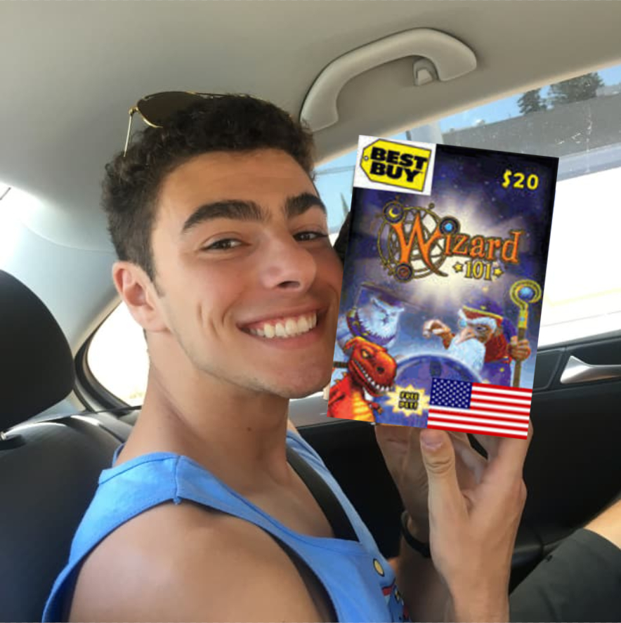 FireswordJason's tweet photo. LUIGI MANGIONE WAS A WIZARD101 PLAYER???? https://t.co/FgMr5C9SPm