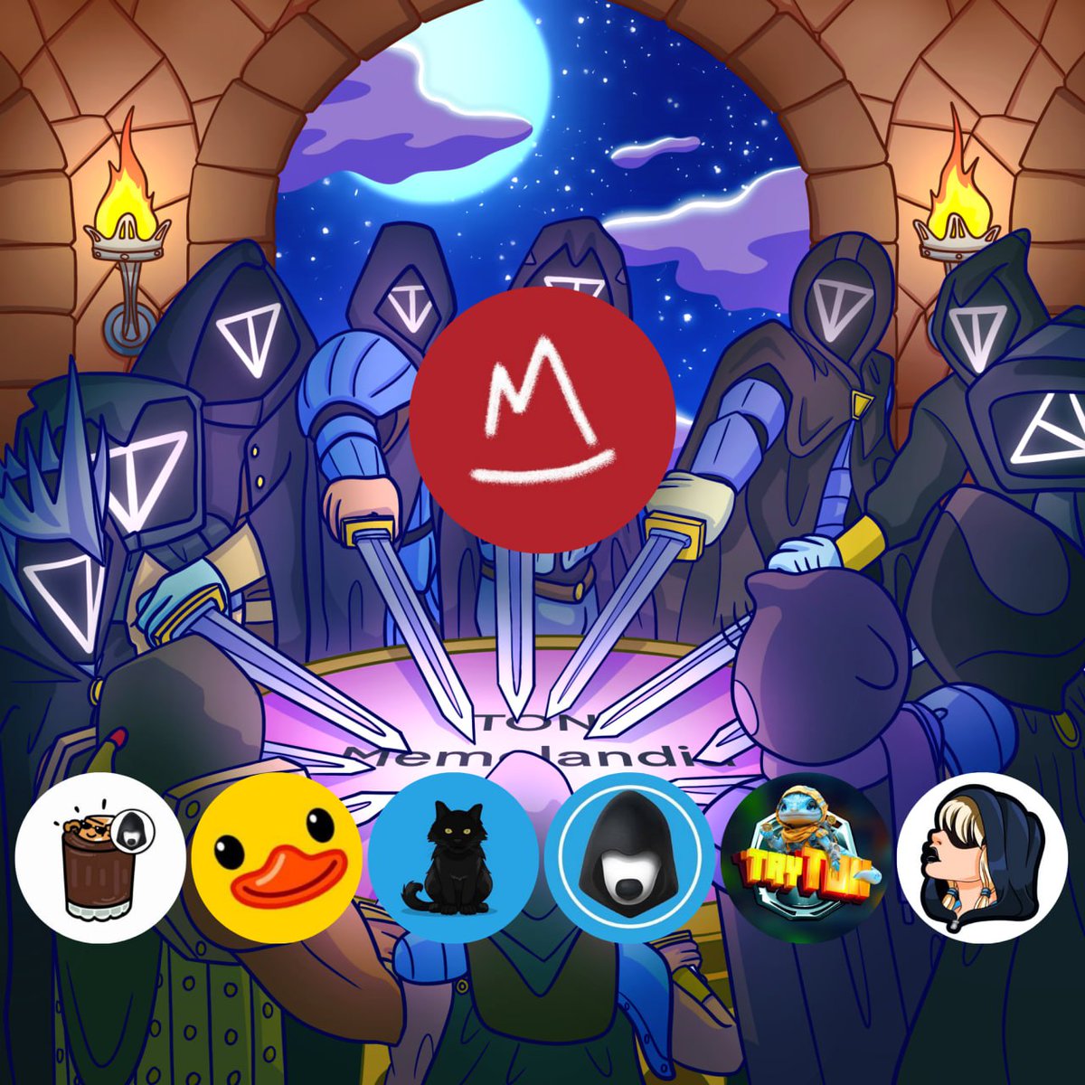 TONMemeRepublic's tweet photo. 🚀 Knights of Memelandia - Moki Memecoins Mayhem 🛡✨

We’re thrilled to announce 6 new memecoin legends have joined forces with Moki for the Knights of Memelandia initiative! 🎉

🔥 Say hello to:
🐶 Resistance Dog
☕️ COFE
💪 TryTON
🦆 Duck
👧 The Resistance Girl
🐾 Mittens

With Moki, the fun swap aggregator for TON, trading these iconic memecoins is now faster, easier, and always at the best rates! 💎✨
Moki has added tasks for the community on their mini-app.

👉 Swap Now: https://t.co/yv2kJrxqeL
👉 Moki’s Channel: https://t.co/92ORtCewDt
👉 Moki’s Twitter: https://t.co/FFaHWypMxC

Let’s make waves, degens! 🐸🚀

Love & Memes ❤️