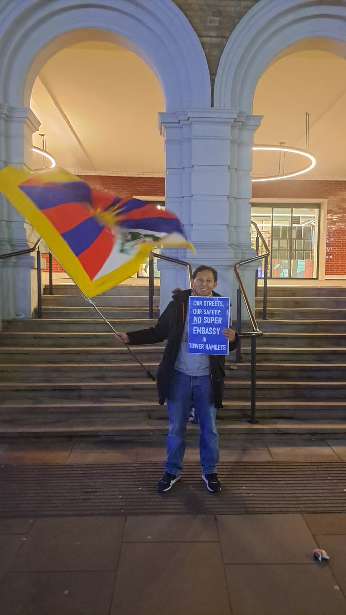 Tower Hamlets council unanimously rejects China's 'Super Embassy' plans for the second time. It is now upto the UK government to decide. 

(Second pic) TCB President observed the meeting.