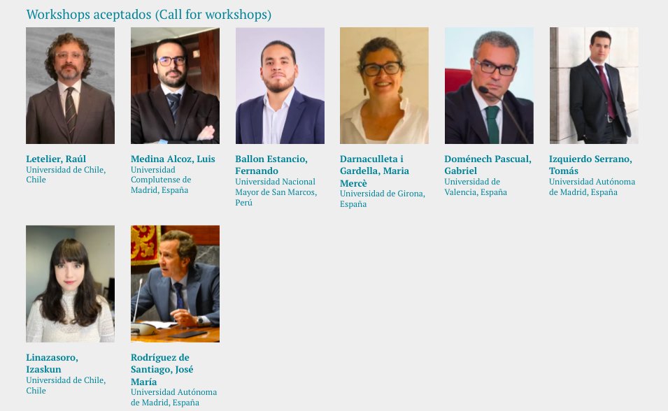 Hoy se confirmó una noticia que me tiene entusiasmado.

En junio próximo presentaré una ponencia en la "Girona Evidence Week", uno de los eventos sobre derecho probatorio más importantes del mundo. El panel, sobre "los hechos en el Derecho administrativo", es un lujo.