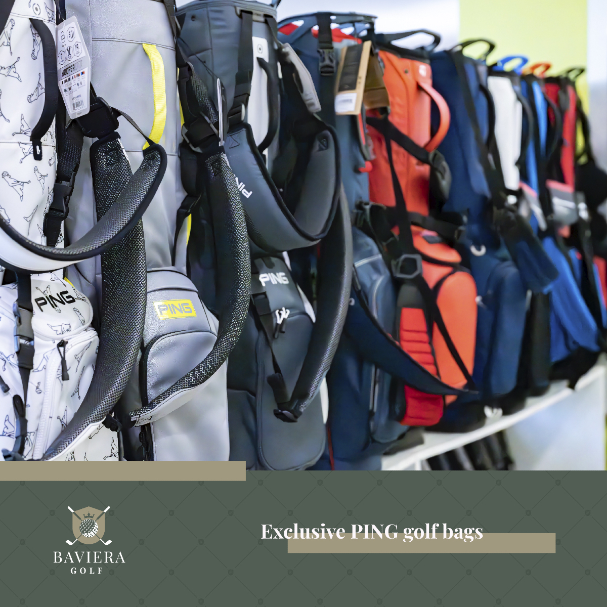 🎁 The perfect gift for any golfer is at <a href="/lacasadelgolf/">La Casa Del Golf</a>!

Discover the exclusive PING golf bags:
✅ Innovative and functional design
✅ Exceptional quality
✅ Perfect for carrying everything you need on the course with style

We’re here to help you choose the perfect bag! ⛳