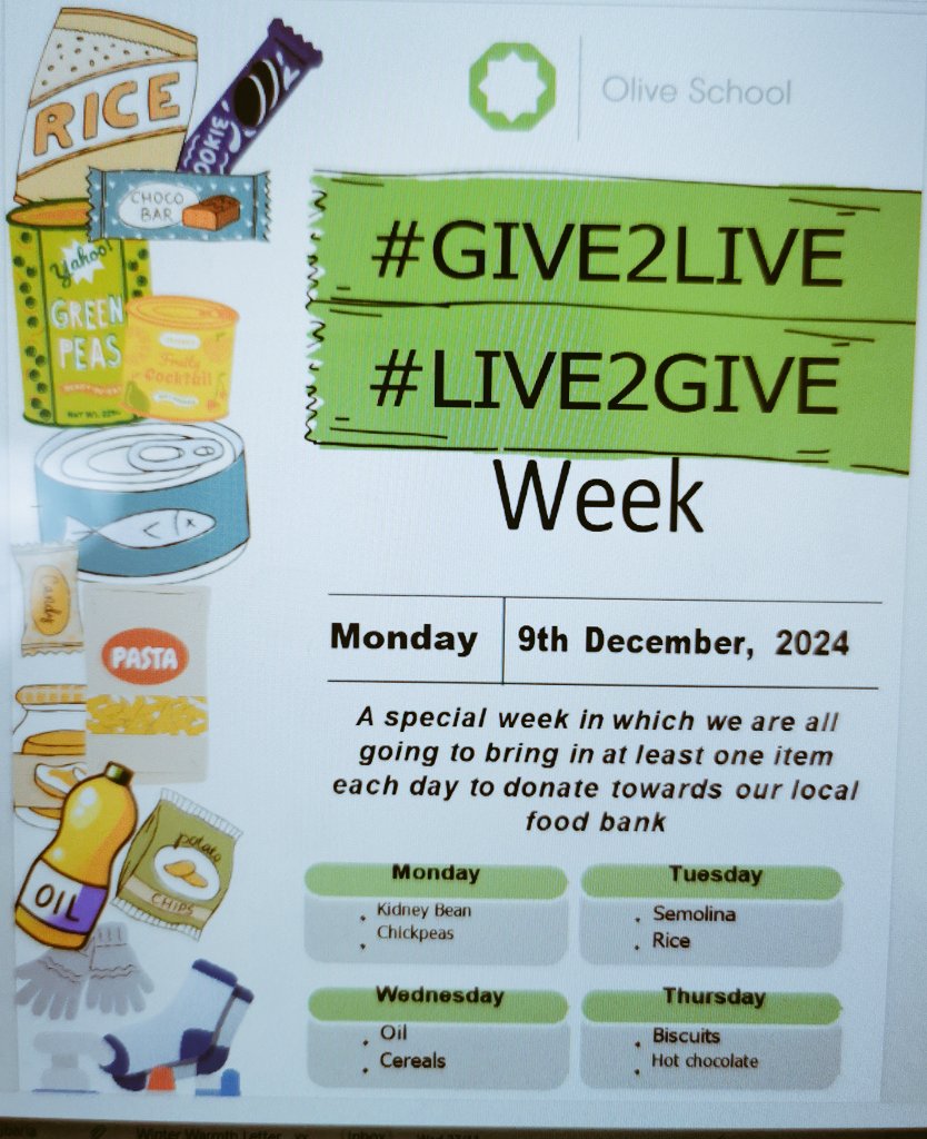 olive_bburn's tweet image. This week each class are building food mountains with their donations for our #Givetolive #Livetogive campaign. We can't wait to make our deliveries next week. 
#WinterGiftProgramme
 #ThankYou #FoodPoverty #WeAreStar #Service #Teamwork #Ambition #Respect