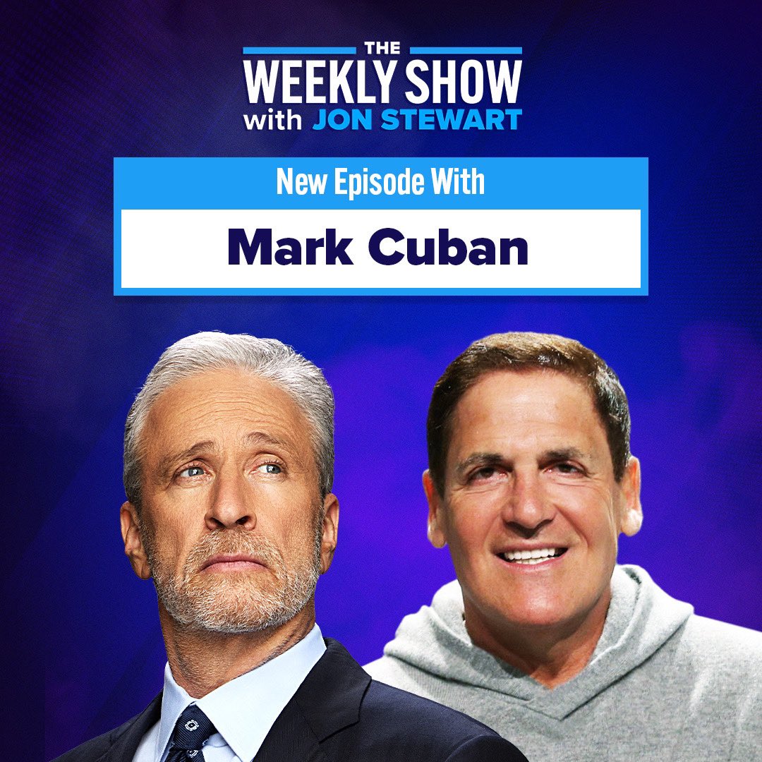 .<a href="/mcuban/">Mark Cuban</a> joins Jon on The Weekly Show’s final episode of the year to talk crypto, healthcare, AI, and DOGE. 

New episode drops tomorrow!